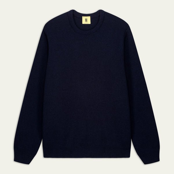 Nitto Youri Sweater Marine - Steranko Clothing Manchester