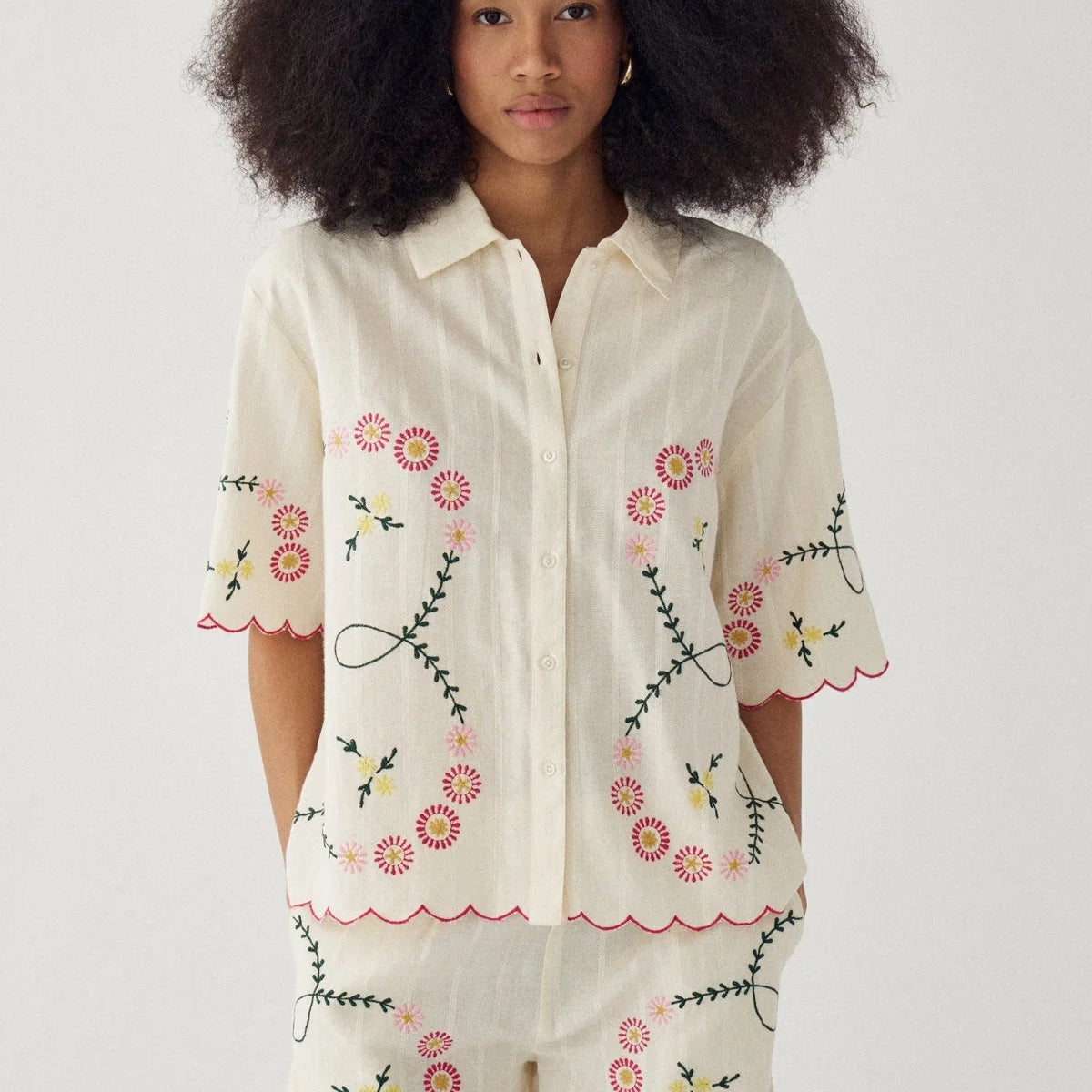 Noella Kealy Shirt Off White - Steranko Clothing Manchester