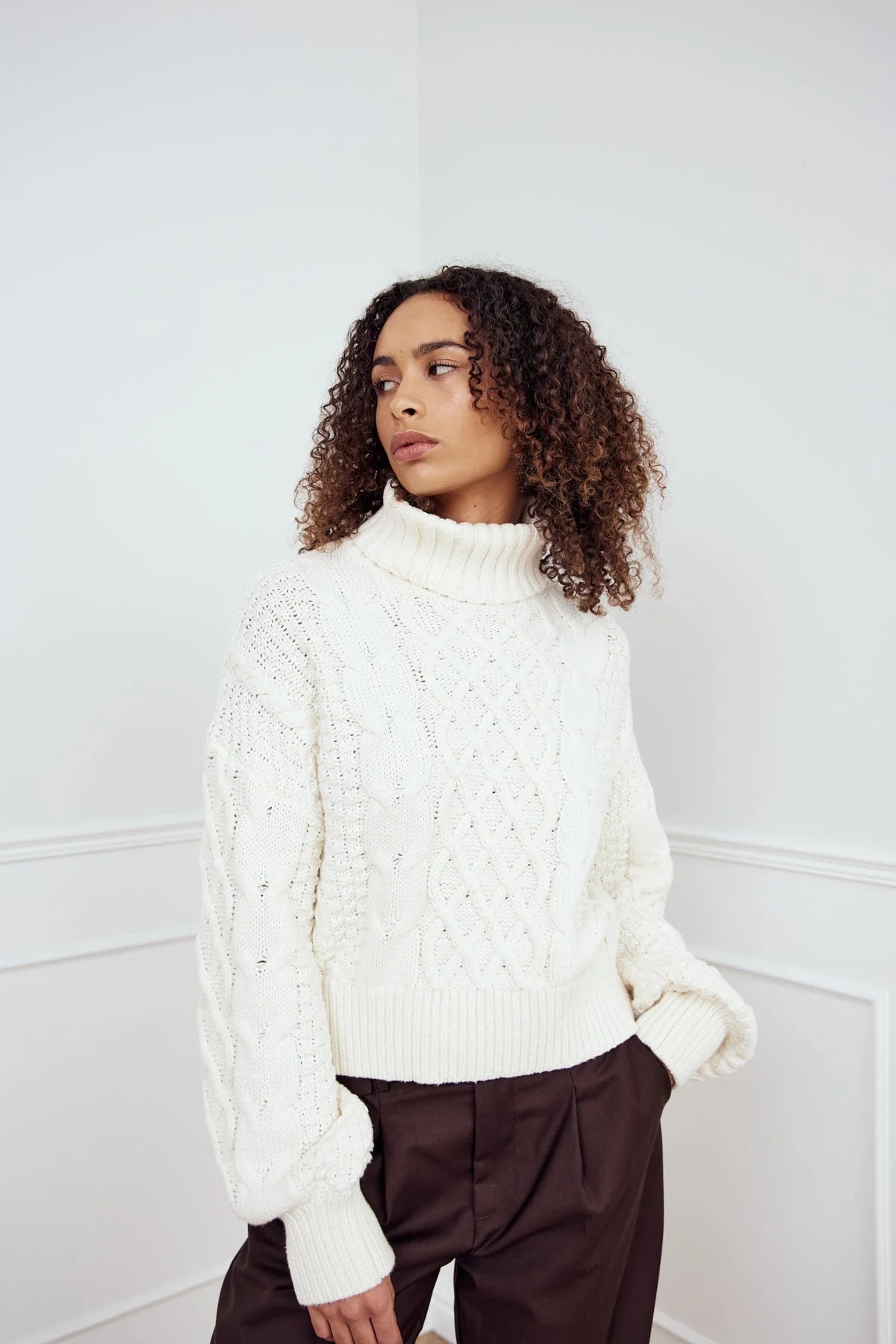 Noella Lael Knit Ivory - Steranko Clothing Manchester
