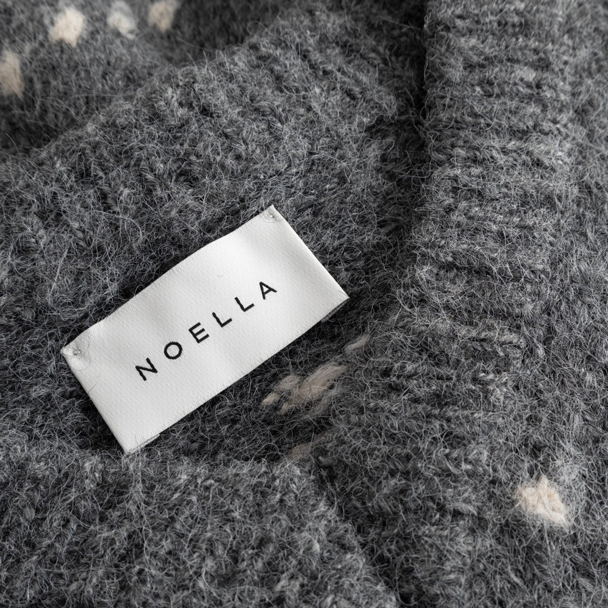 Noella Lai Knit Medium Grey Mel - Steranko Clothing Manchester