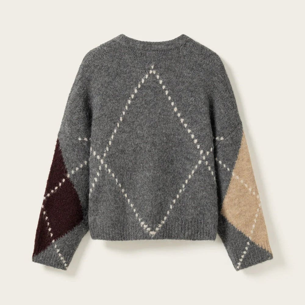 Noella Lai Knit Medium Grey Mel - Steranko Clothing Manchester