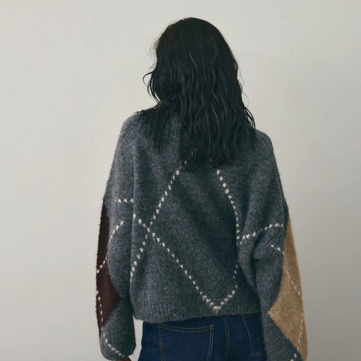 Noella Lai Knit Medium Grey Mel - Steranko Clothing Manchester