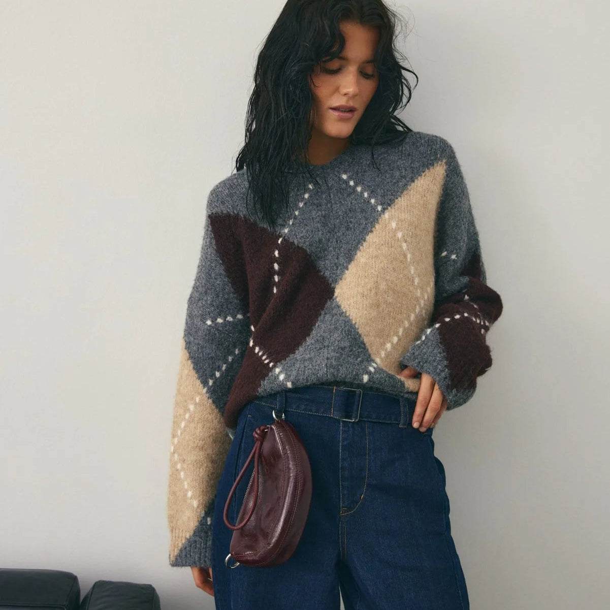 Noella Lai Knit Medium Grey Mel - Steranko Clothing Manchester