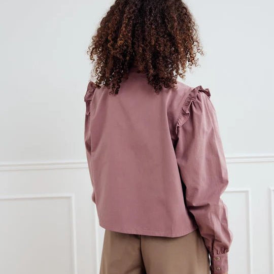 Noella Laina L/S Blouse Vintage Rose - Steranko Clothing Manchester
