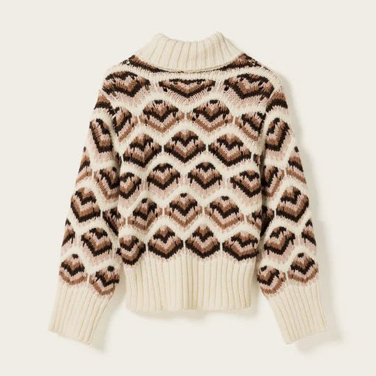 Noella Lata Knit Ivory Multi - Steranko Clothing Manchester