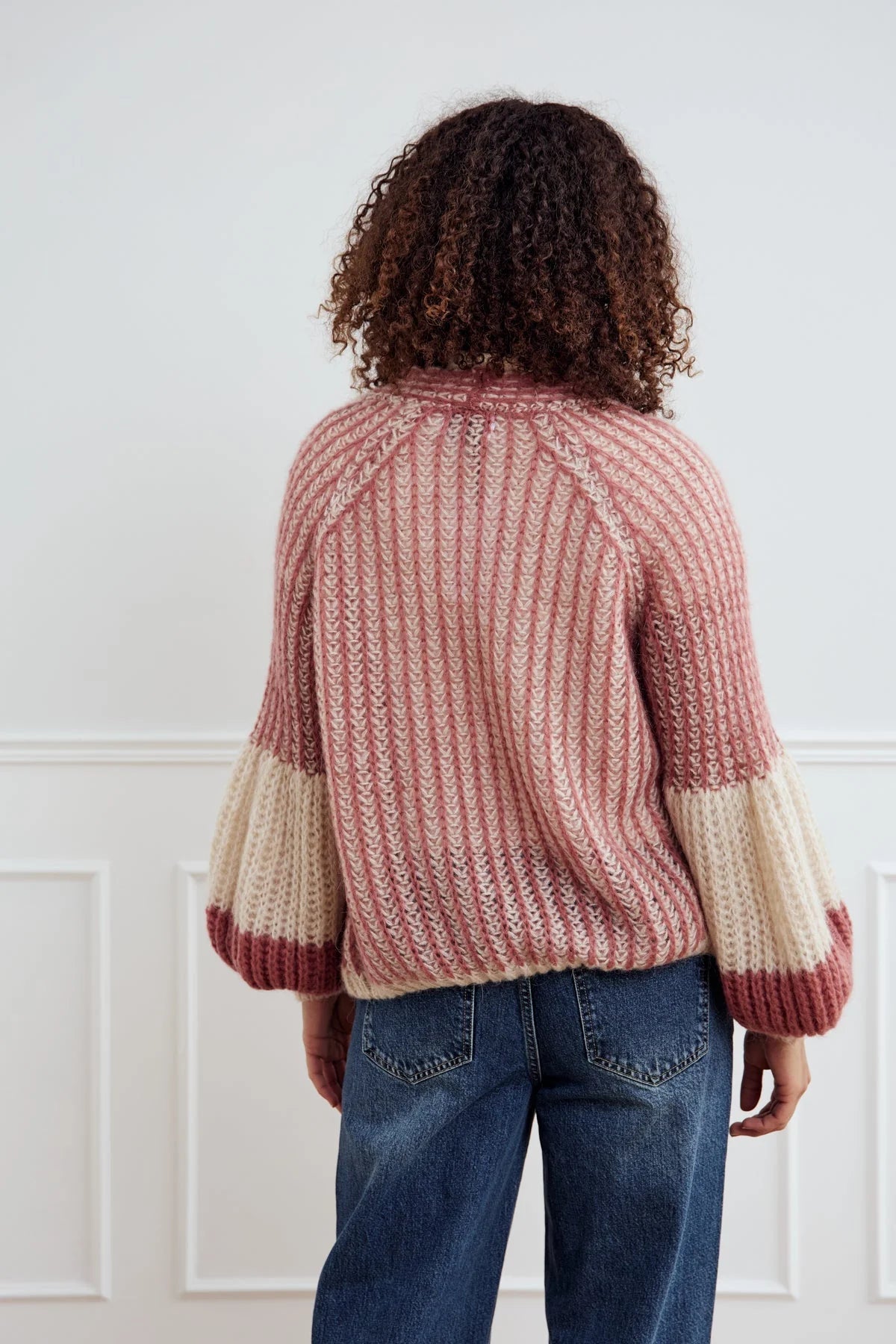 Noella Liana Knit Cardigan Rose Cream - Steranko Clothing Manchester