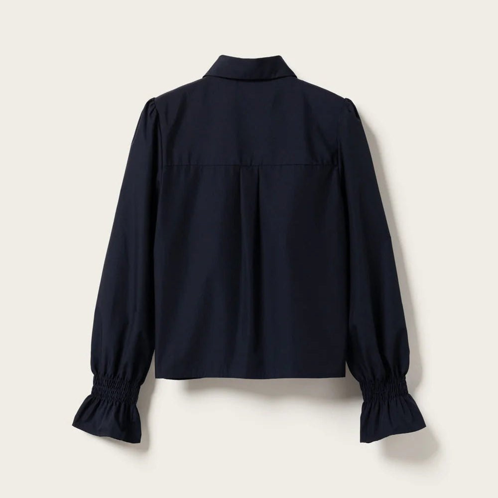 Noella Lucina L/S Blouse Navy Blue - Steranko Clothing Manchester