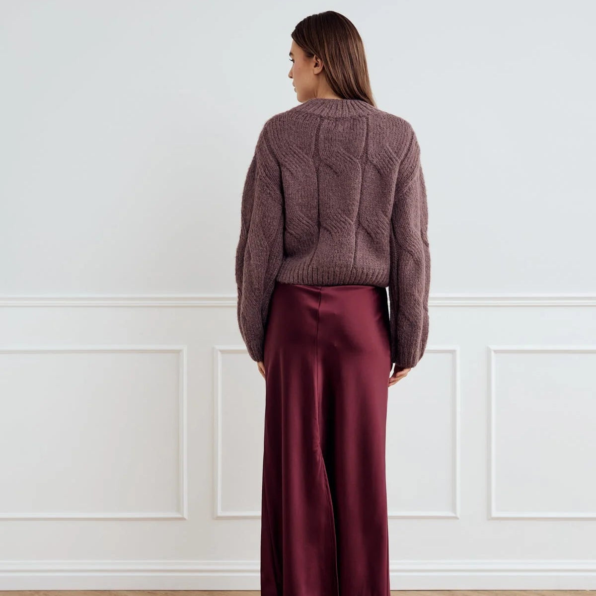 Noella Lynx Knit Morel - Steranko Clothing Manchester