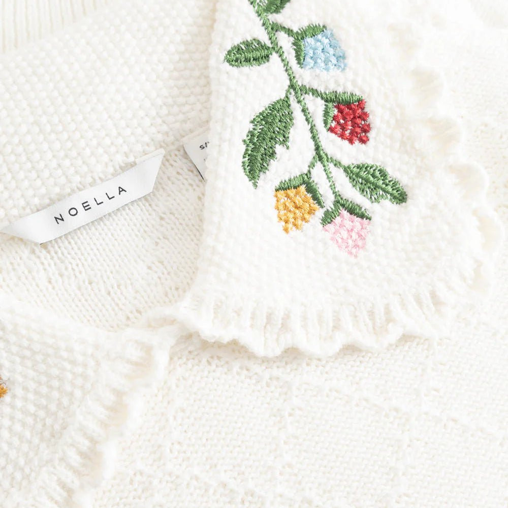 Noella Madeleine SS Knit Ivory - Steranko Clothing Manchester
