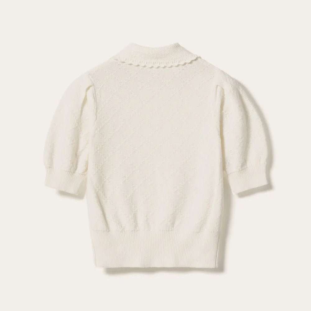 Noella Madeleine SS Knit Ivory - Steranko Clothing Manchester