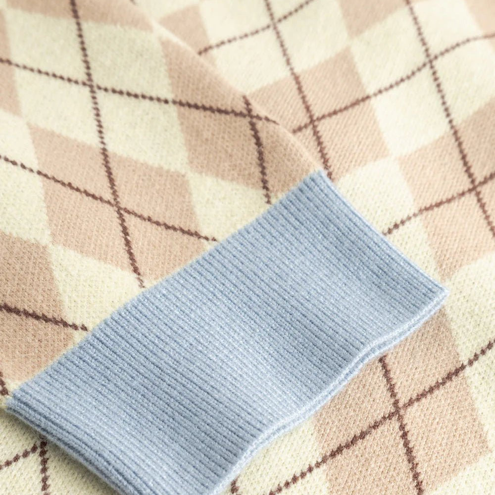 Noella Makayla Knit Diya Yellow Check - Steranko Clothing Manchester