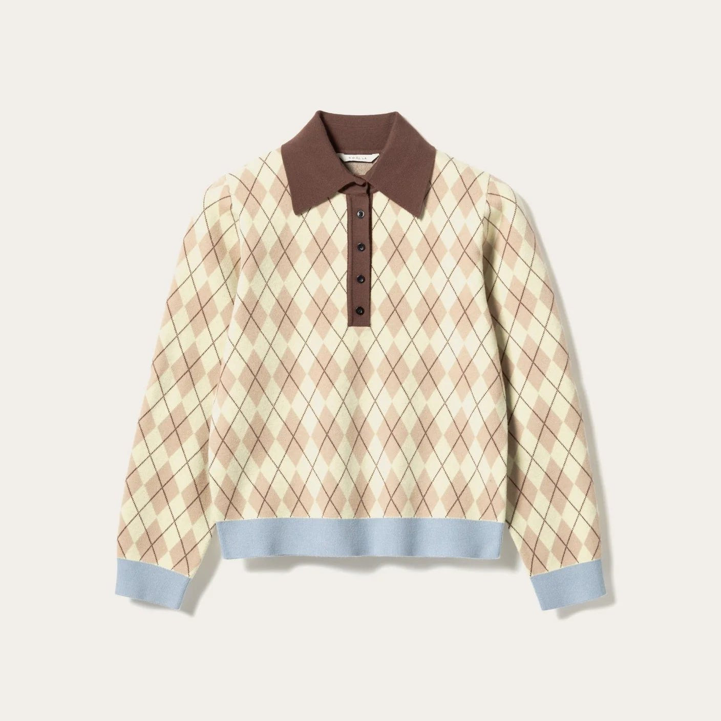 Noella Makayla Knit Diya Yellow Check - Steranko Clothing Manchester