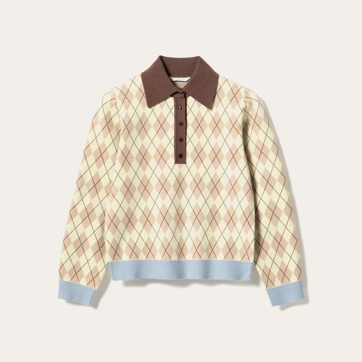 Noella Makayla Knit Diya Yellow Check - Steranko Clothing Manchester