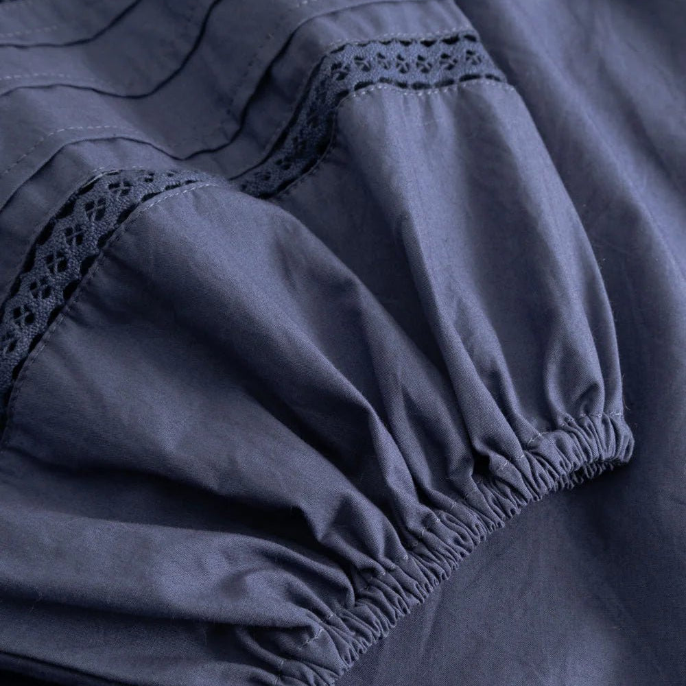 Noella Marceline Blouse Dusty Blue - Steranko Clothing Manchester