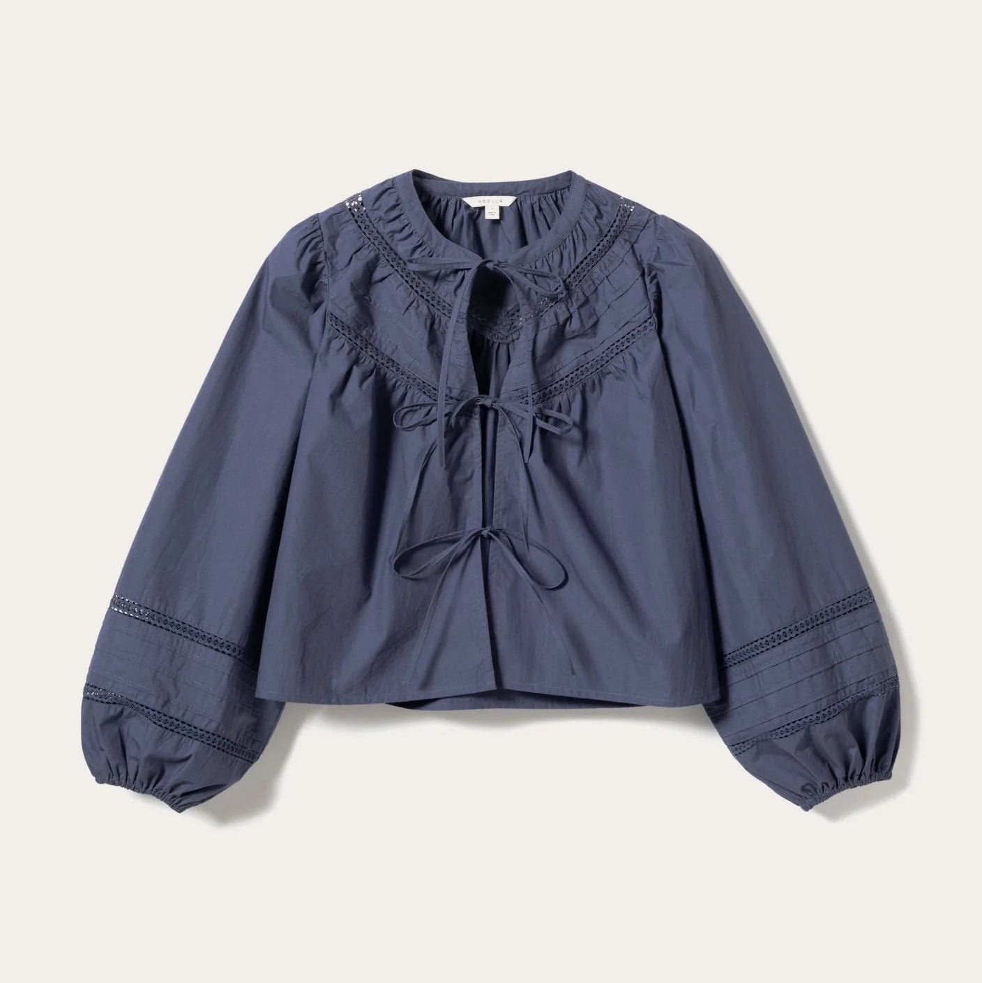 Noella Marceline Blouse Dusty Blue - Steranko Clothing Manchester