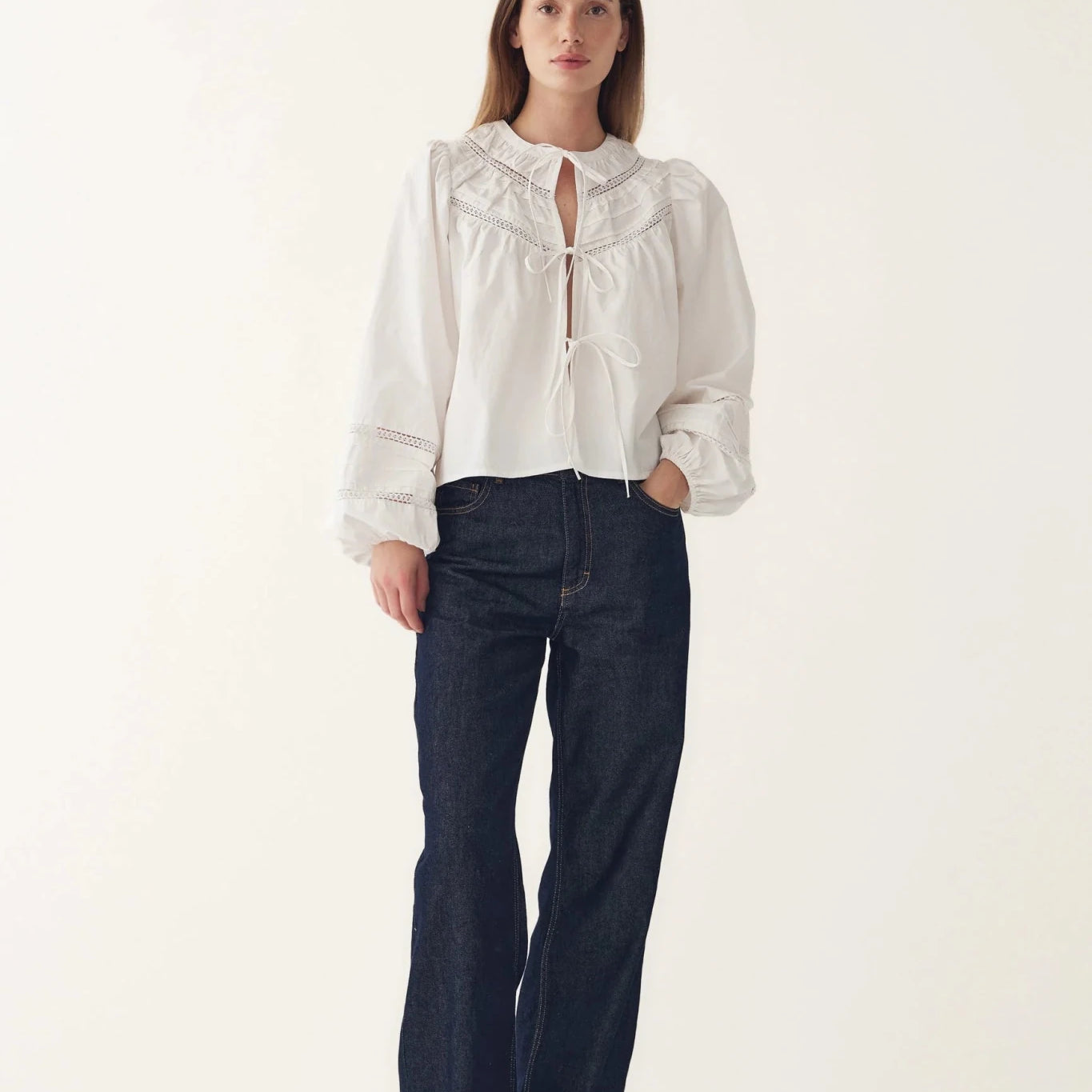 Noella Marceline Blouse White - Steranko Clothing Manchester