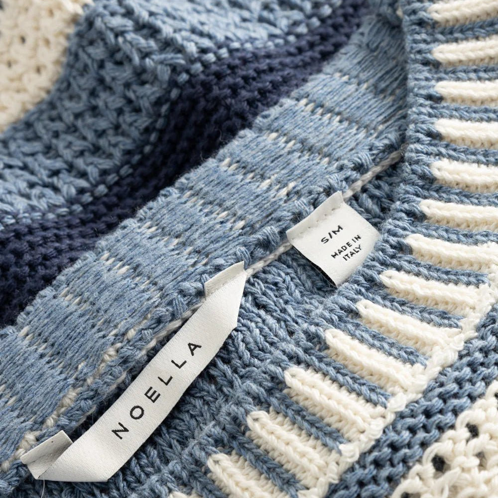 Noella Marian Knit Daya Blue Stripe - Steranko Clothing Manchester