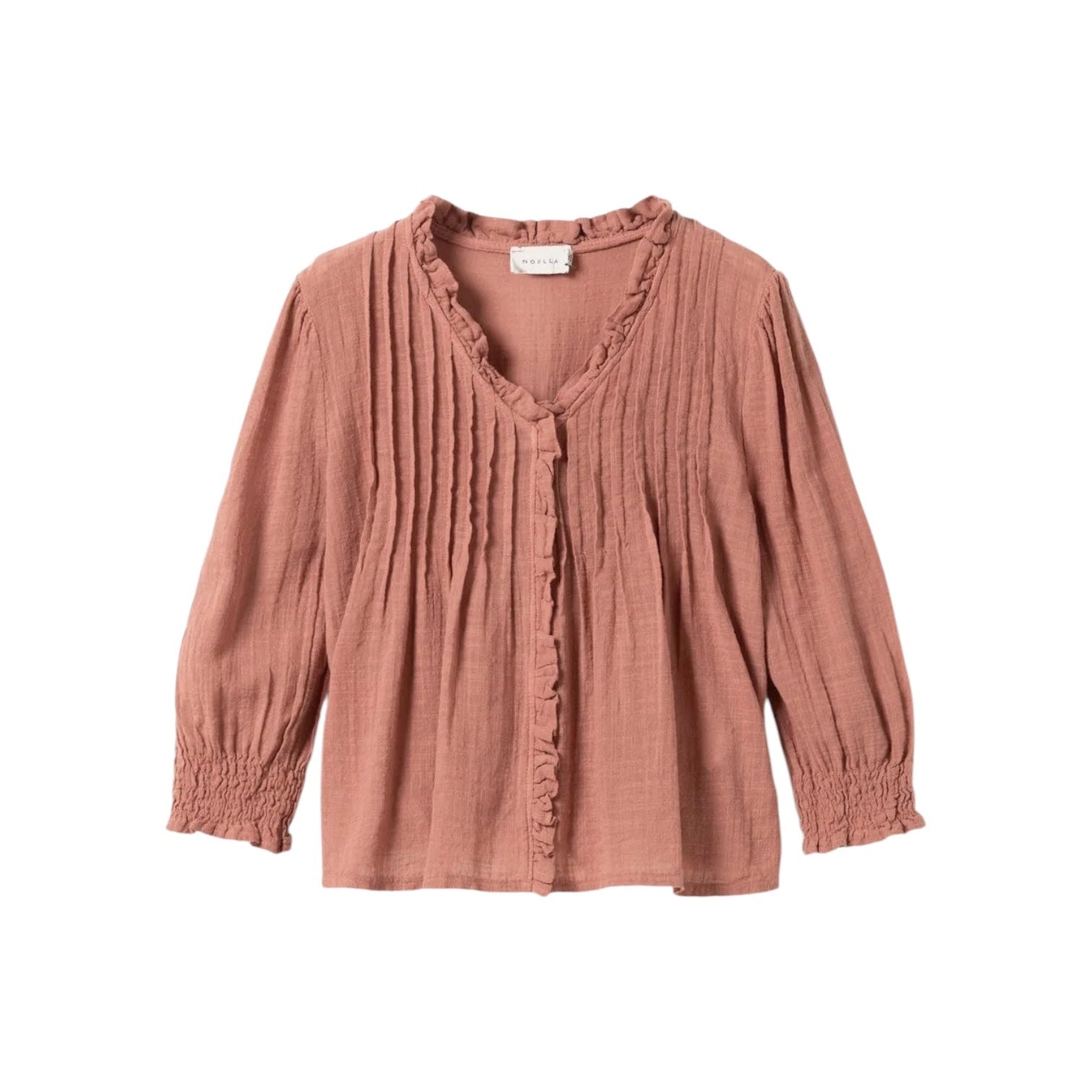 Noella Marin Blouse Red Clay - Steranko Clothing Manchester