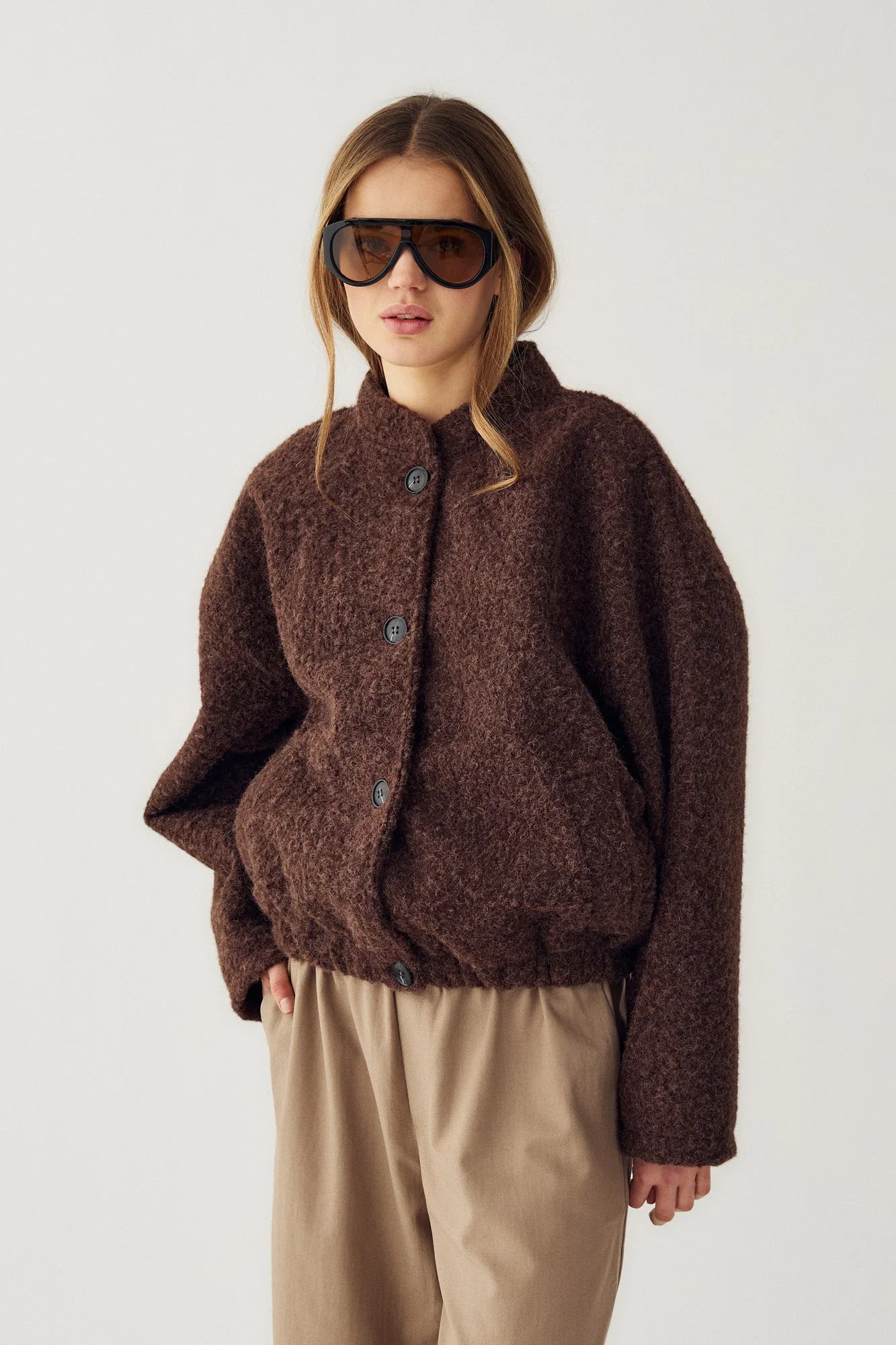 Noella Marnie Jacket Coffee Melange - Steranko Clothing Manchester