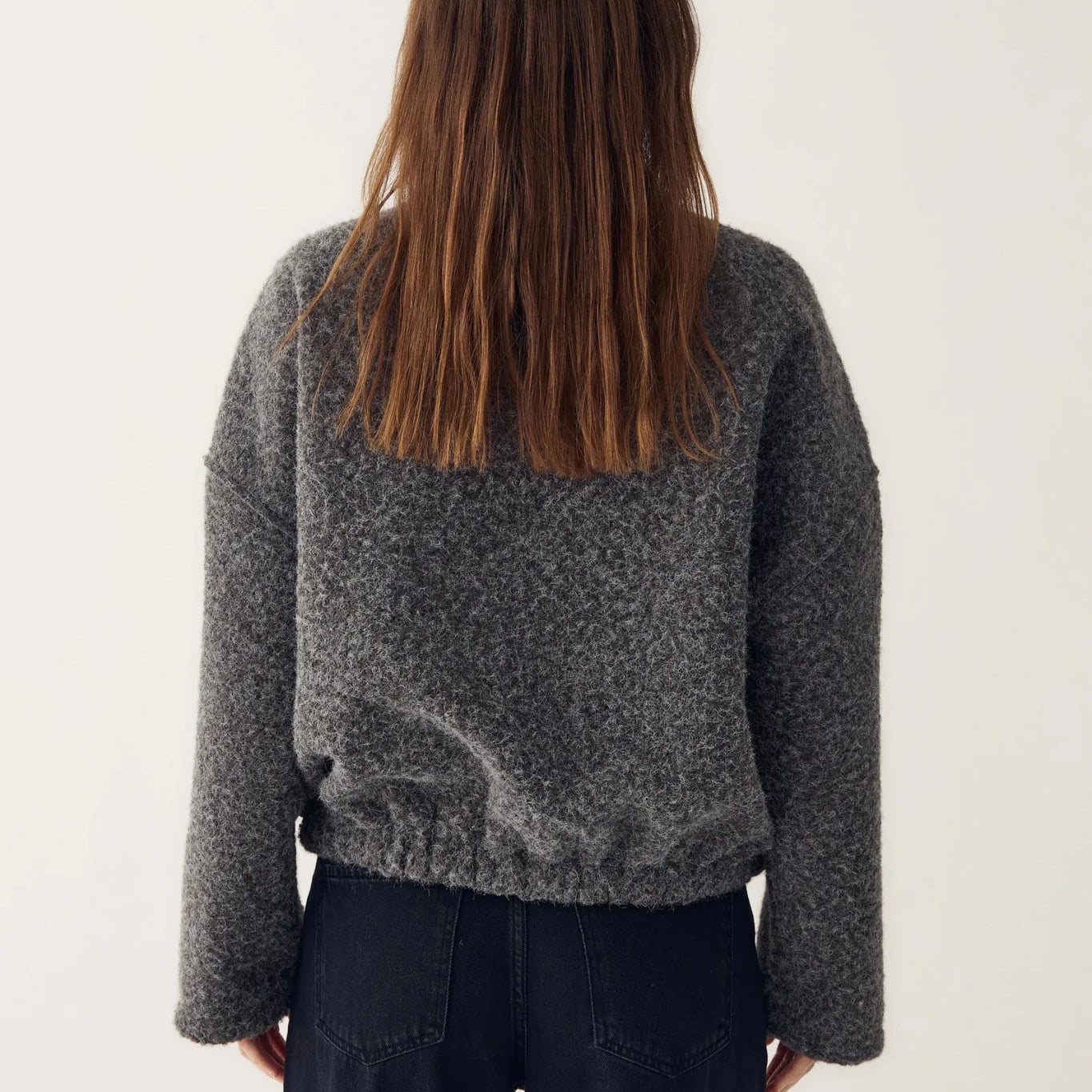 Noella Marnie Jacket Dark Grey Melange - Steranko Clothing Manchester