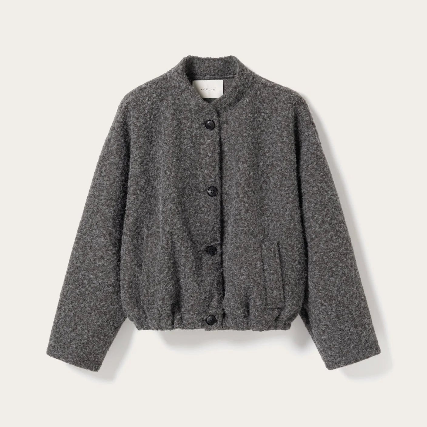 Noella Marnie Jacket Dark Grey Melange - Steranko Clothing Manchester