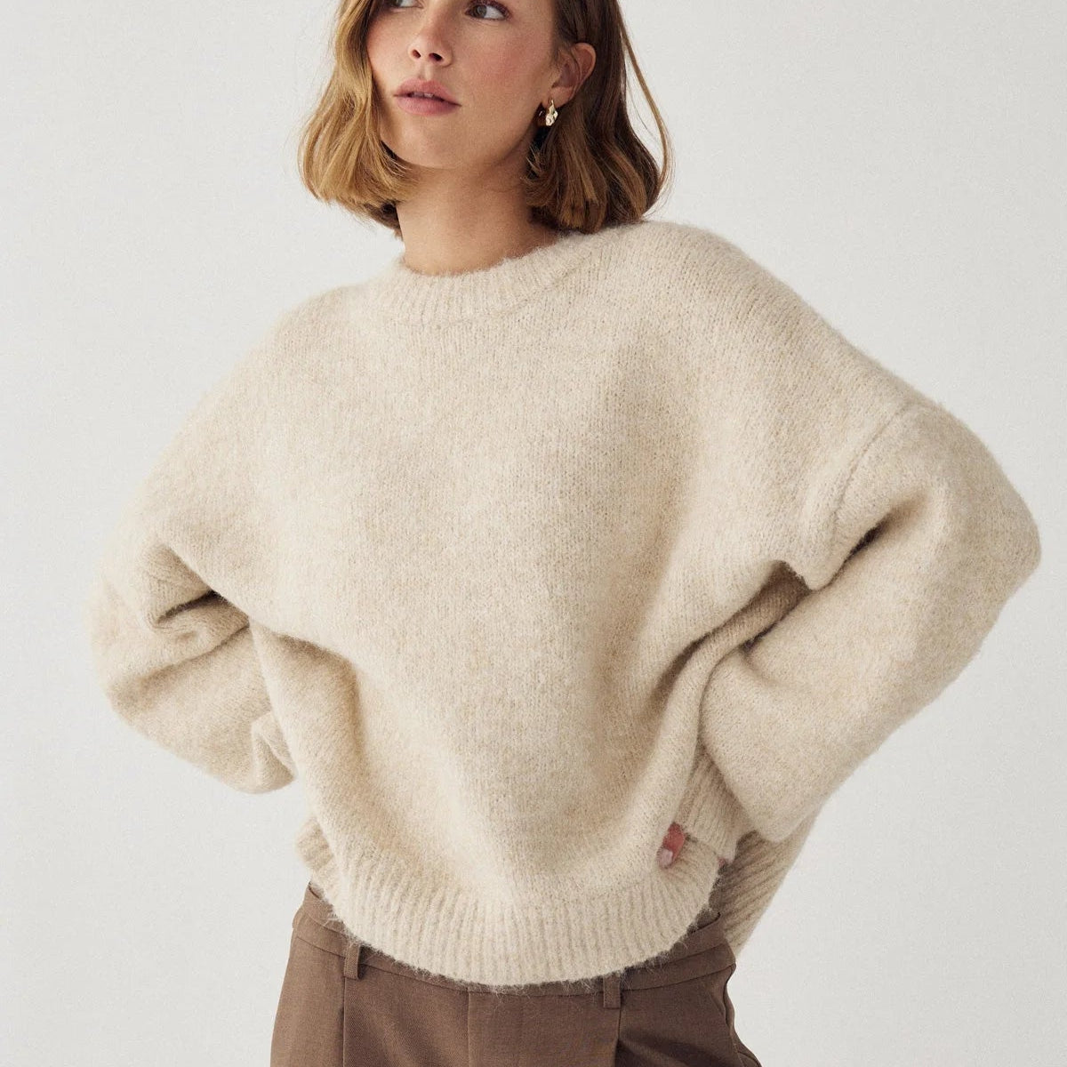 Noella Mavi Knit Beige - Steranko Clothing Manchester