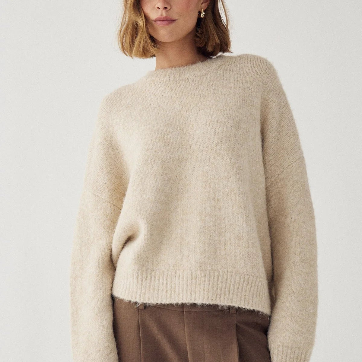 Noella Mavi Knit Beige - Steranko Clothing Manchester