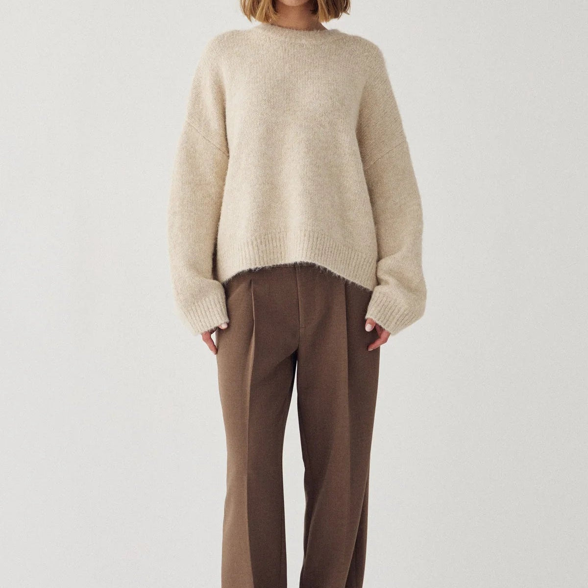 Noella Mavi Knit Beige - Steranko Clothing Manchester