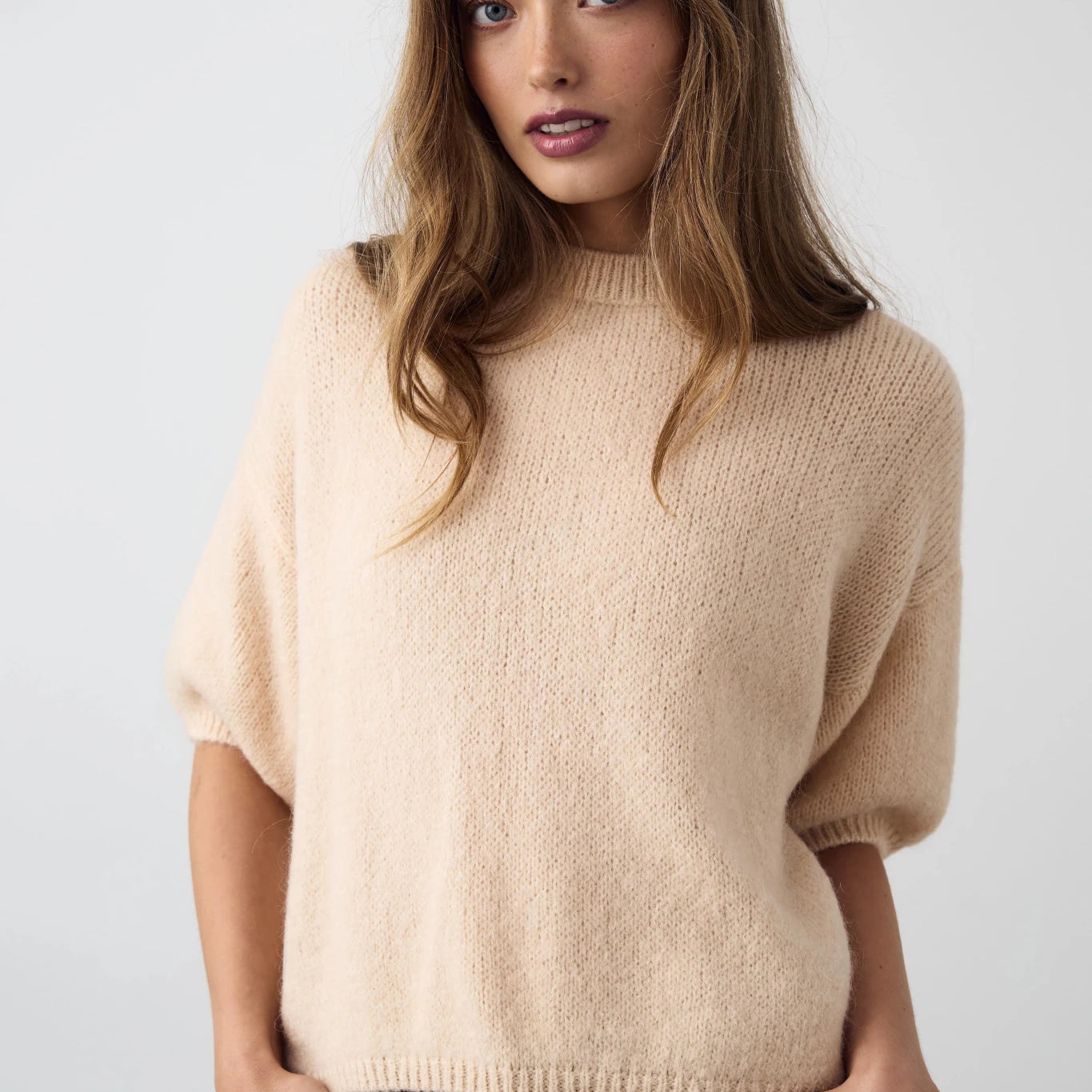 Noella Mimi Knit Jumper Granola - Steranko Clothing Manchester