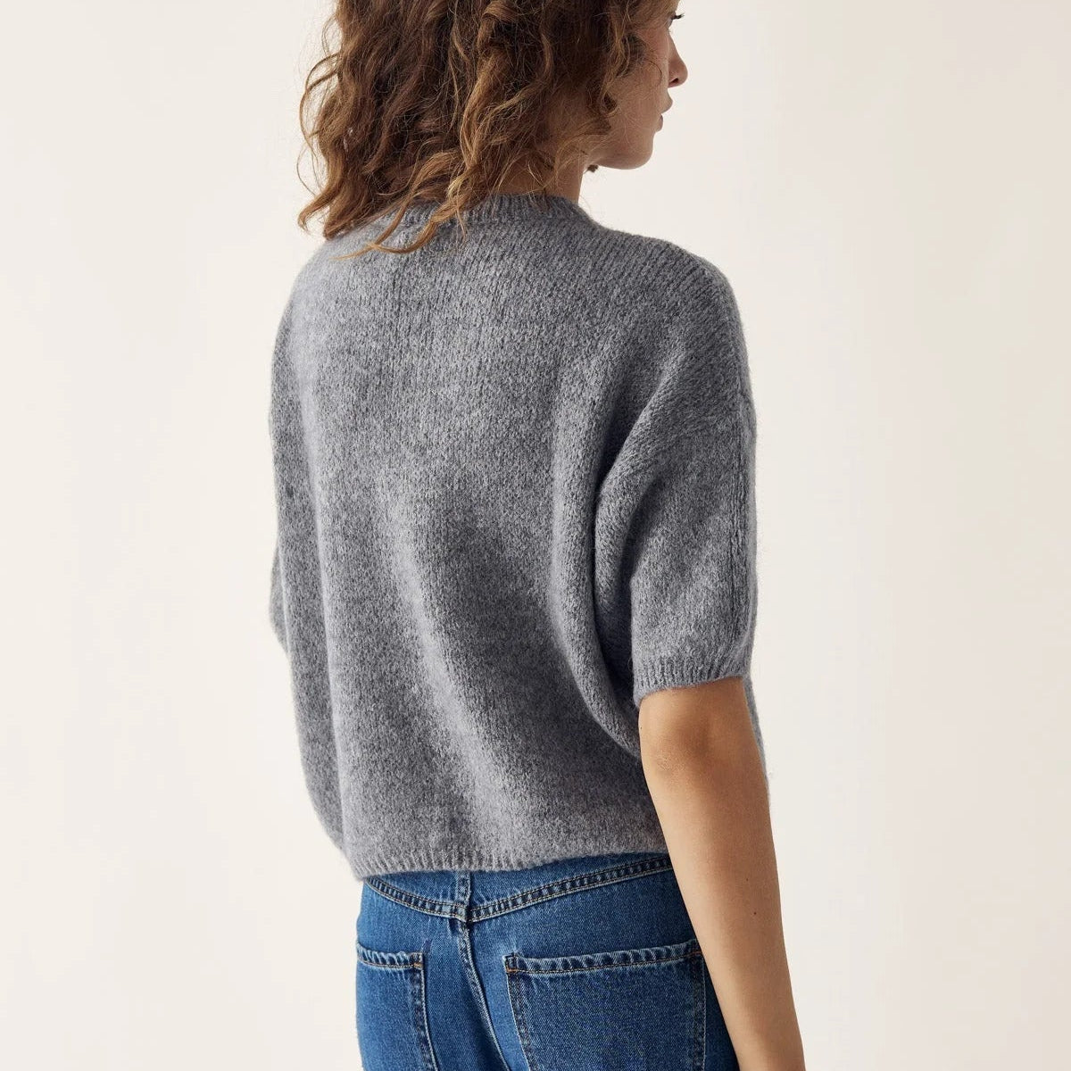 Noella Mimi Knit Jumper Grey - Steranko Clothing Manchester