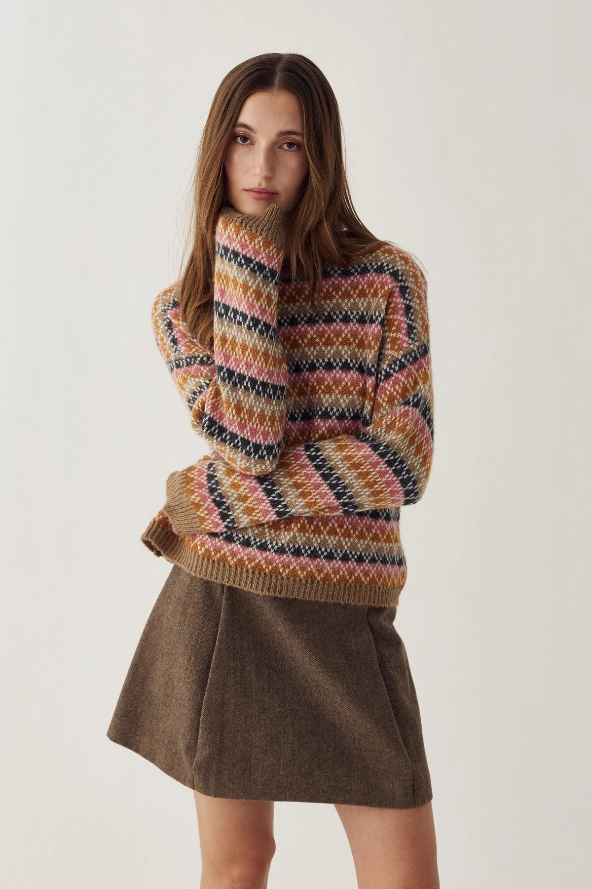 Noella Mirtie Knit Debor Multi-Stripe - Steranko Clothing Manchester