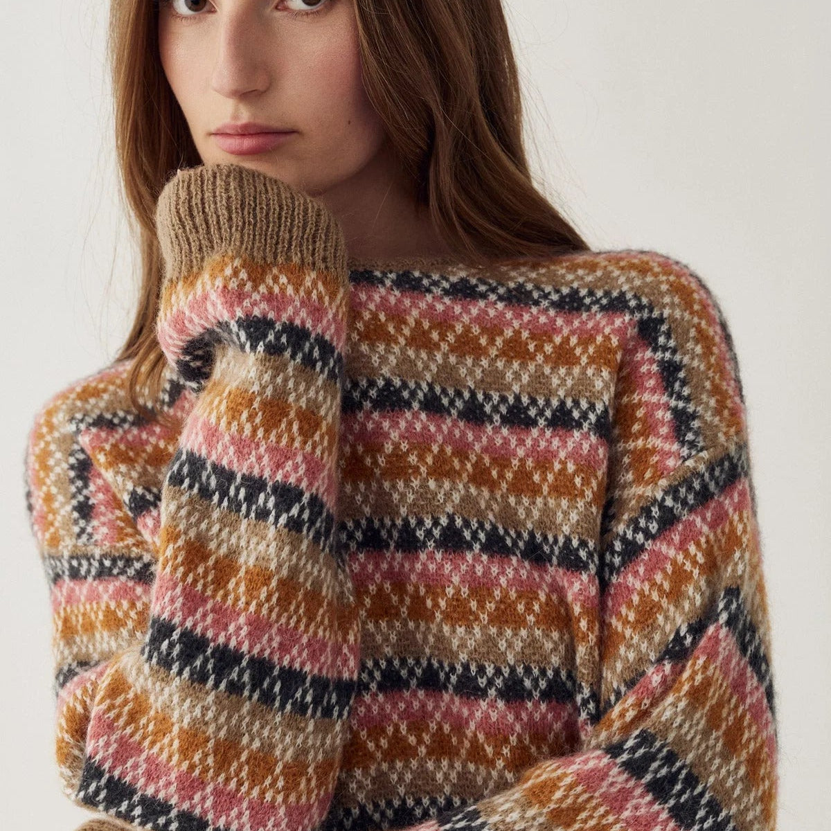 Noella Mirtie Knit Debor Multi-Stripe - Steranko Clothing Manchester