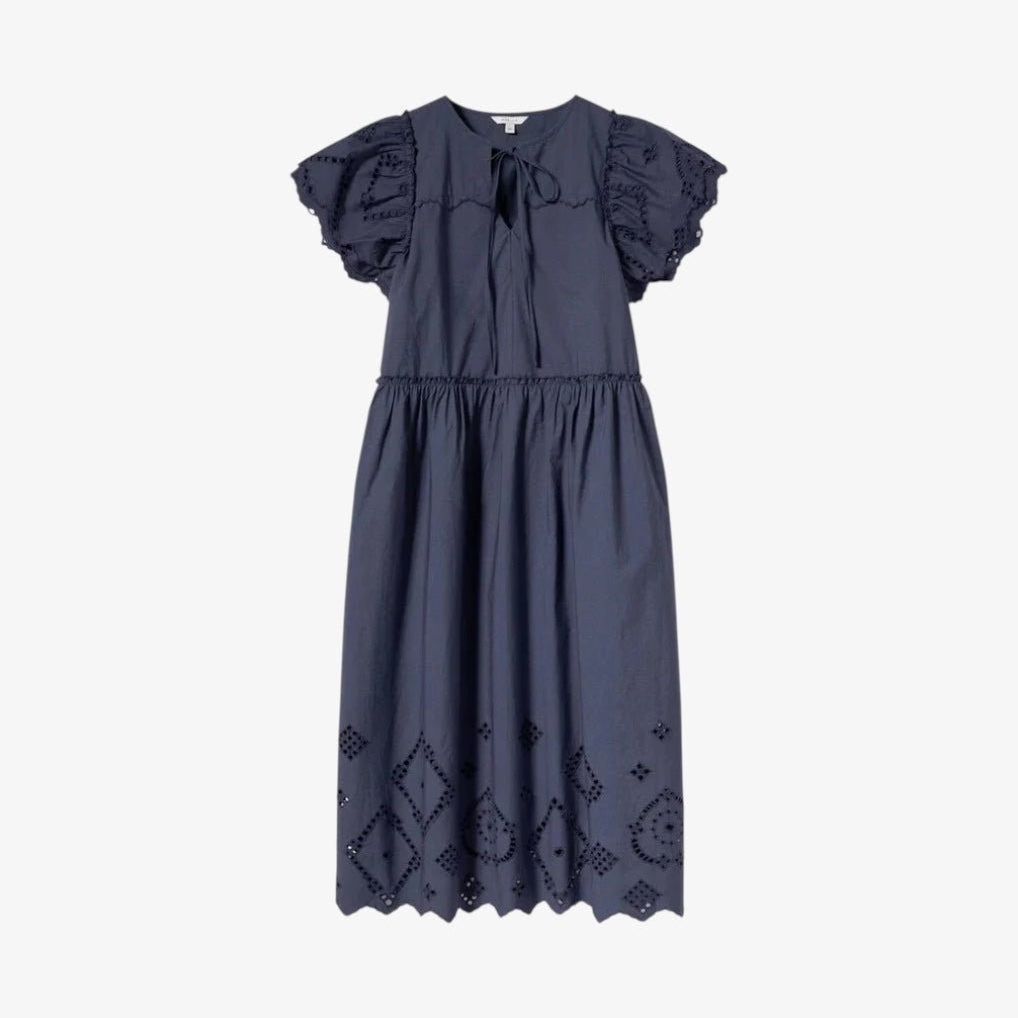 Noella Monica Dress Dusty Blue - Steranko Clothing Manchester