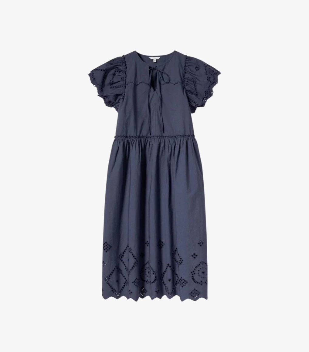 Noella Monica Dress Dusty Blue - Steranko Clothing Manchester