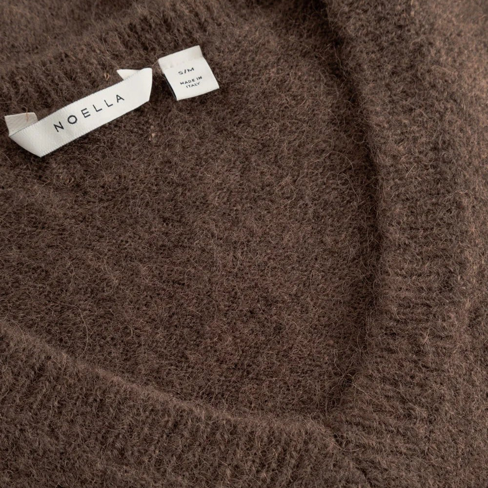 Noella N - Leatrice Knit Vest Dark Brown - Steranko Clothing Manchester
