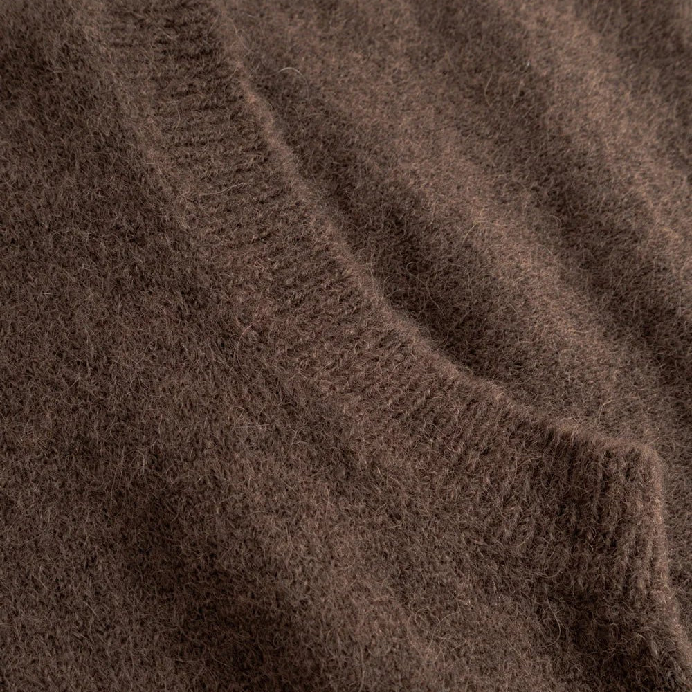 Noella N - Leatrice Knit Vest Dark Brown - Steranko Clothing Manchester