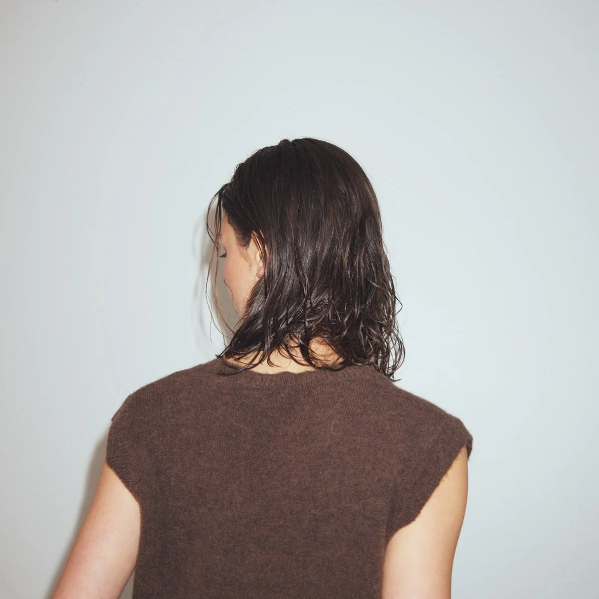 Noella N - Leatrice Knit Vest Dark Brown - Steranko Clothing Manchester