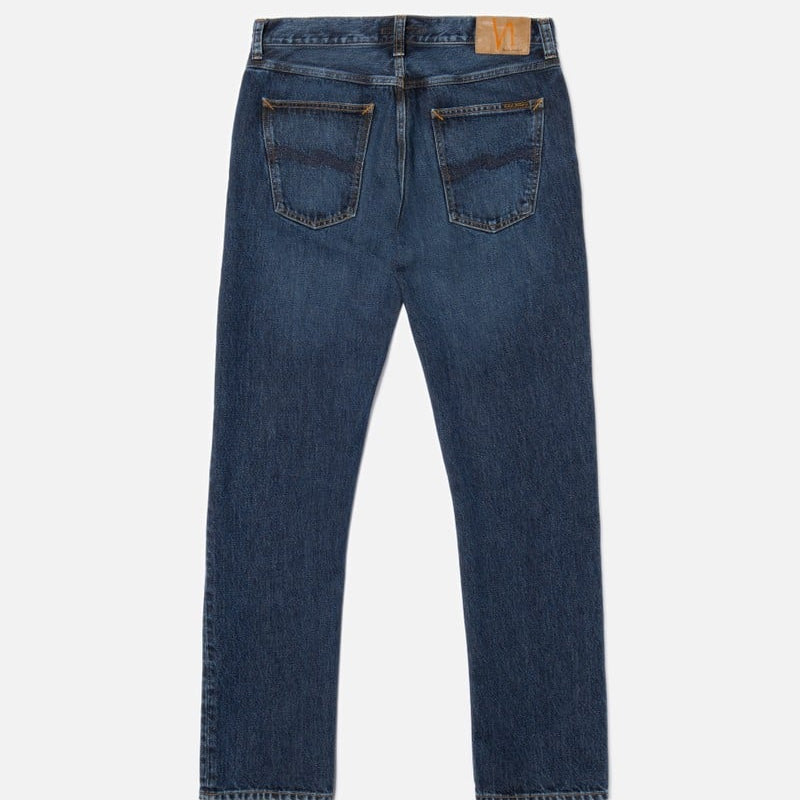 Nudie Jeans Co Gritty Jackson Blue Soil - Steranko Clothing Manchester