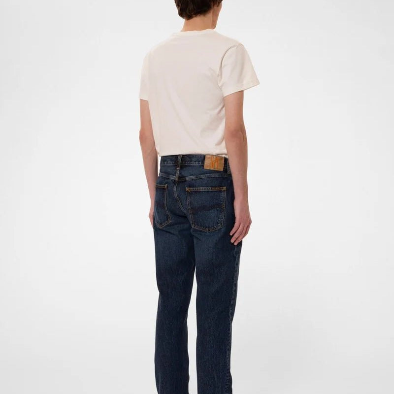 Nudie Jeans Co Gritty Jackson Blue Soil - Steranko Clothing Manchester