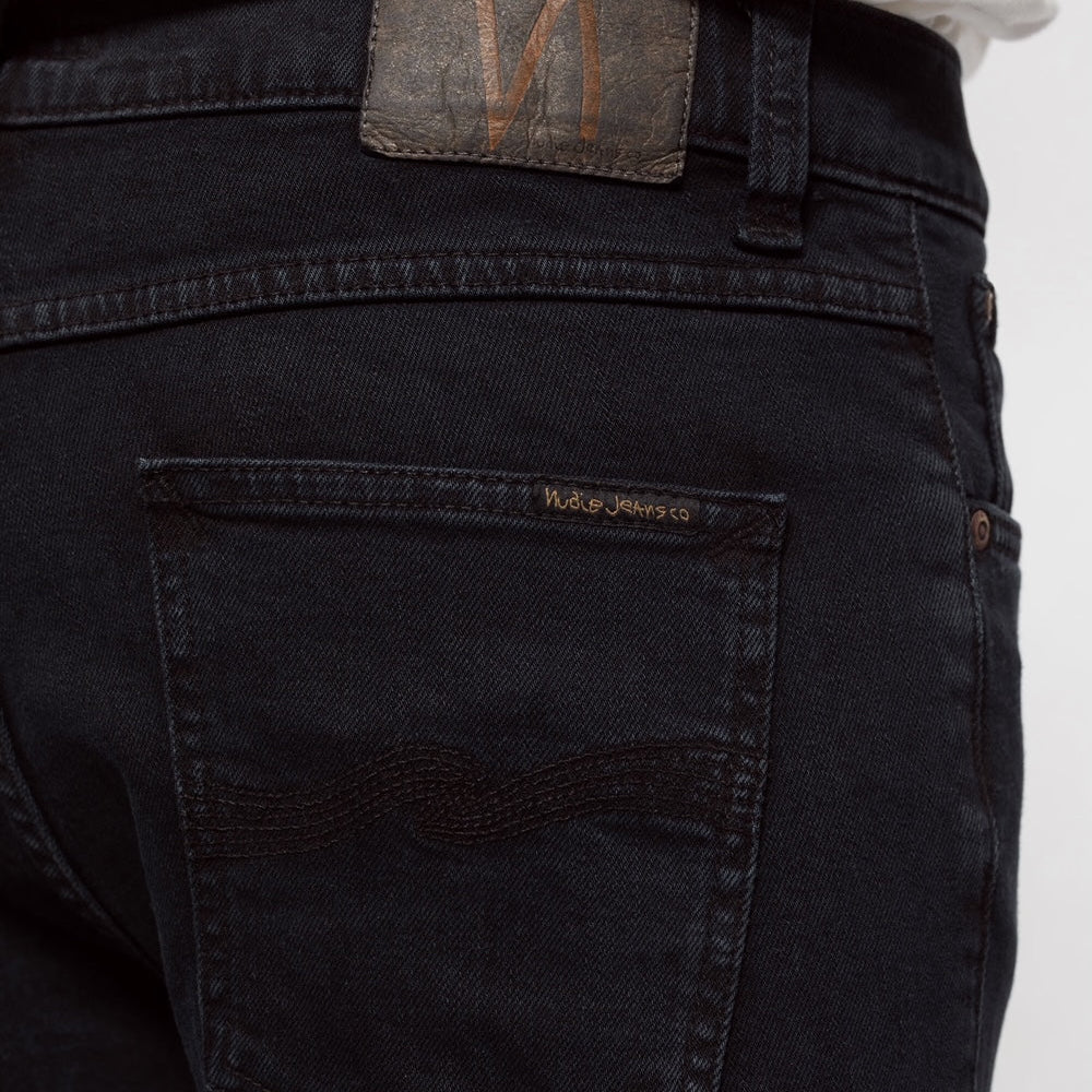 Nudie Jeans Co Lean Dean Black Skies - Steranko Clothing Manchester