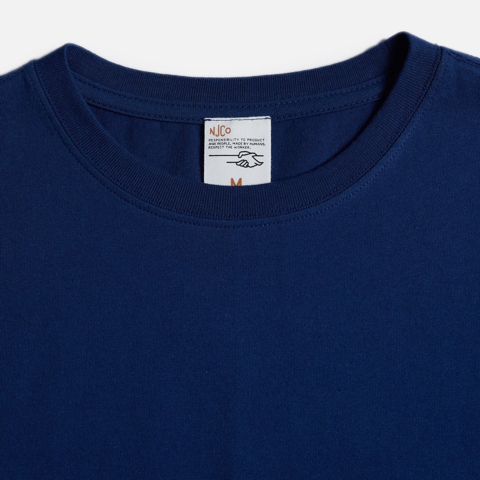 Nudie Jeans Co Leffe Pocket Tee French Blue - Steranko Clothing Manchester