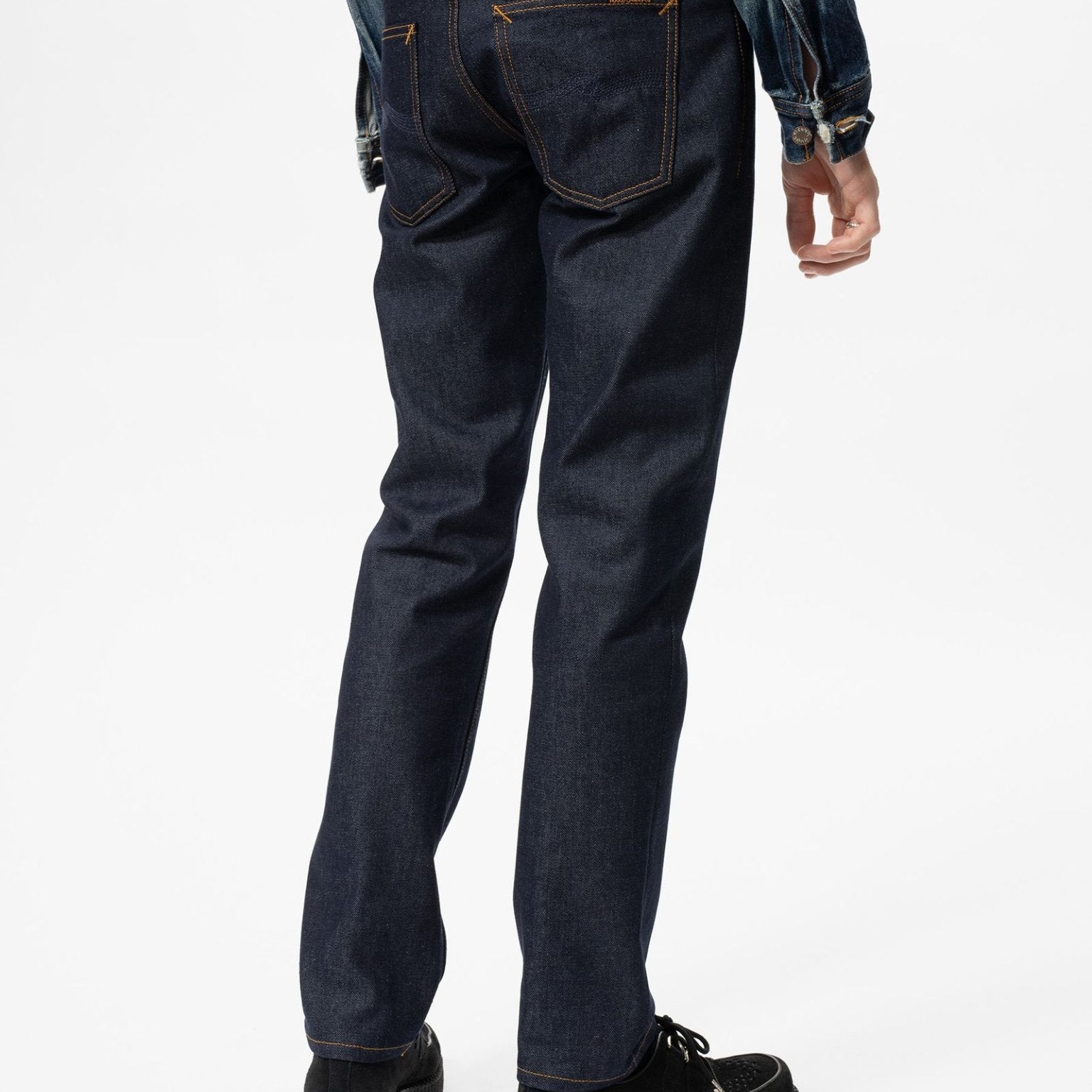 Nudie Jeans Co Solid Ollie Dry Abyss - Steranko Clothing Manchester