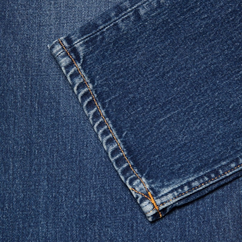 Nudie Jeans Co Solid Ollie Wild Blue - Steranko Clothing Manchester