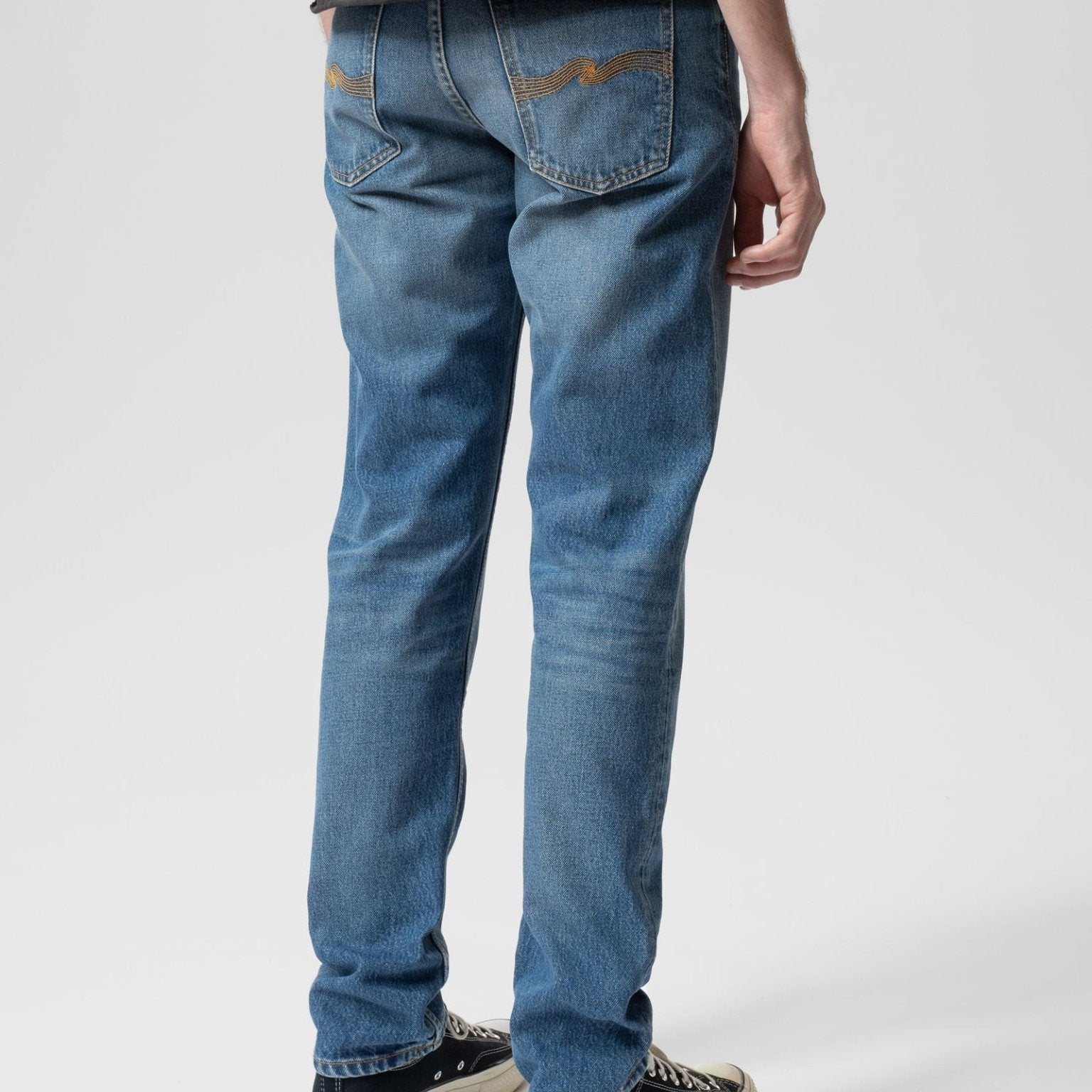 Nudie Jeans Co Steady Eddie II Blue Haze - Steranko Clothing Manchester