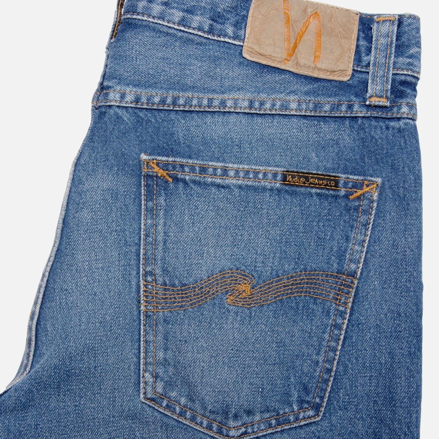 Nudie Jeans Co Steady Eddie II Blue Haze - Steranko Clothing Manchester