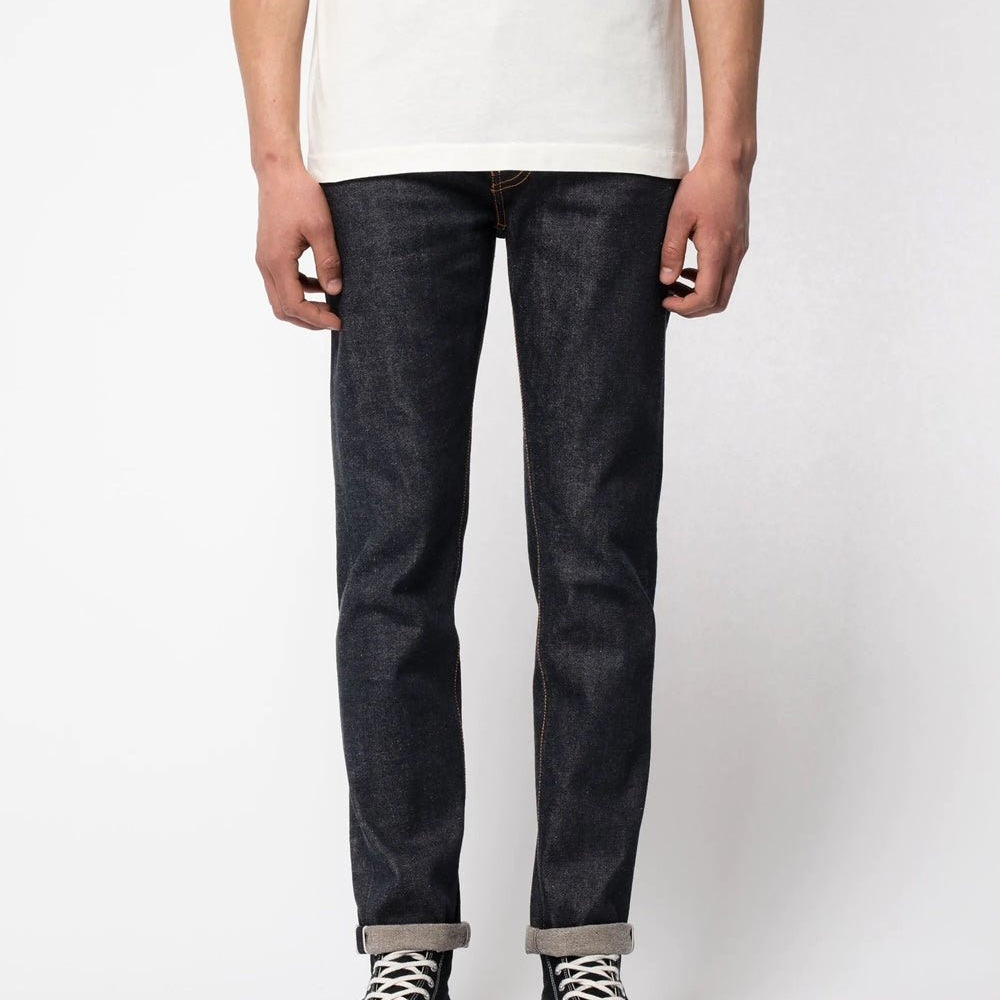 Nudie Jeans Lean Dean Dry True Selvage - Steranko Clothing Manchester