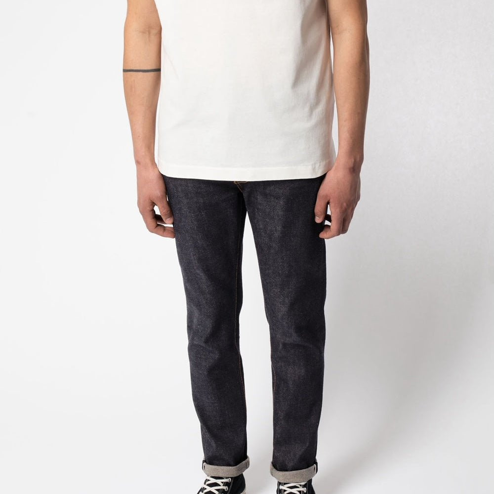 Nudie Jeans Lean Dean Dry True Selvage - Steranko Clothing Manchester