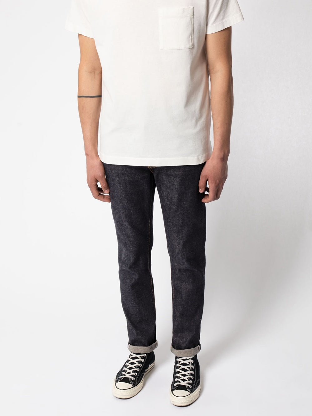 Nudie Jeans Lean Dean Dry True Selvage - Steranko Clothing Manchester