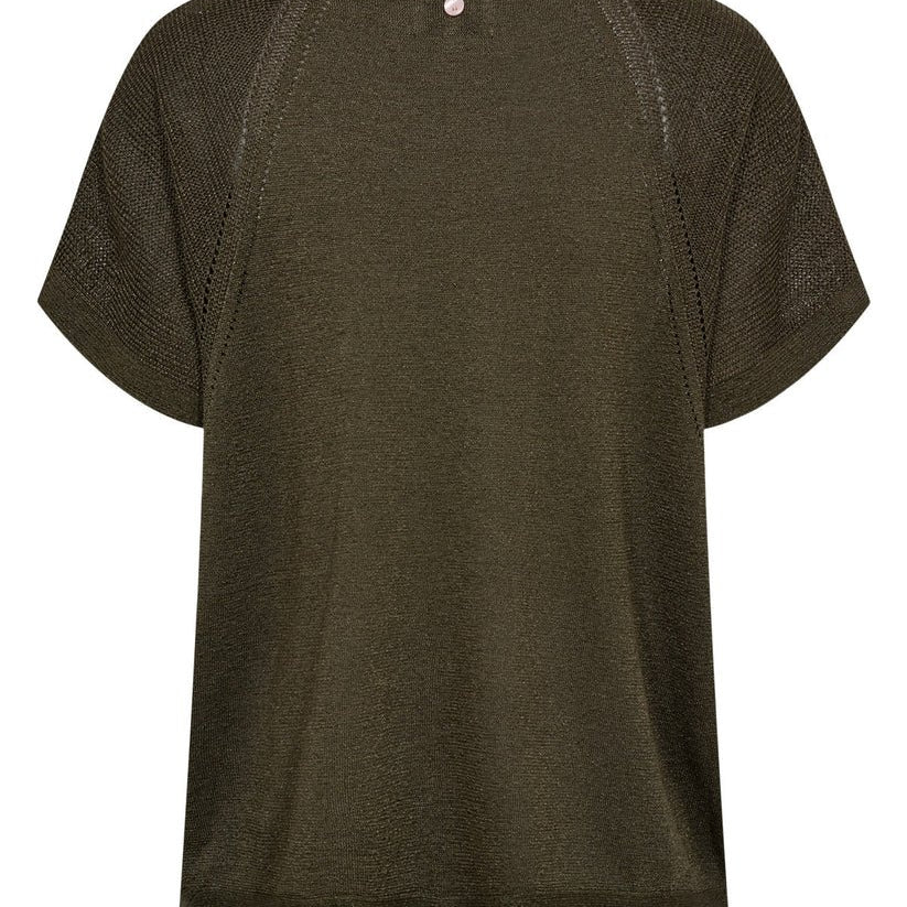 Numph Darlene Glimmer Pullover Sea Turtle - Steranko Clothing Manchester