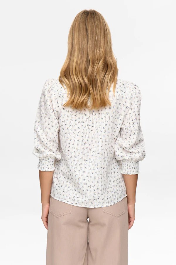 Numph Fenja Shirt Gray Blue - Steranko Clothing Manchester